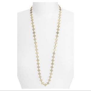 Tory Burch Mini Clover Necklace